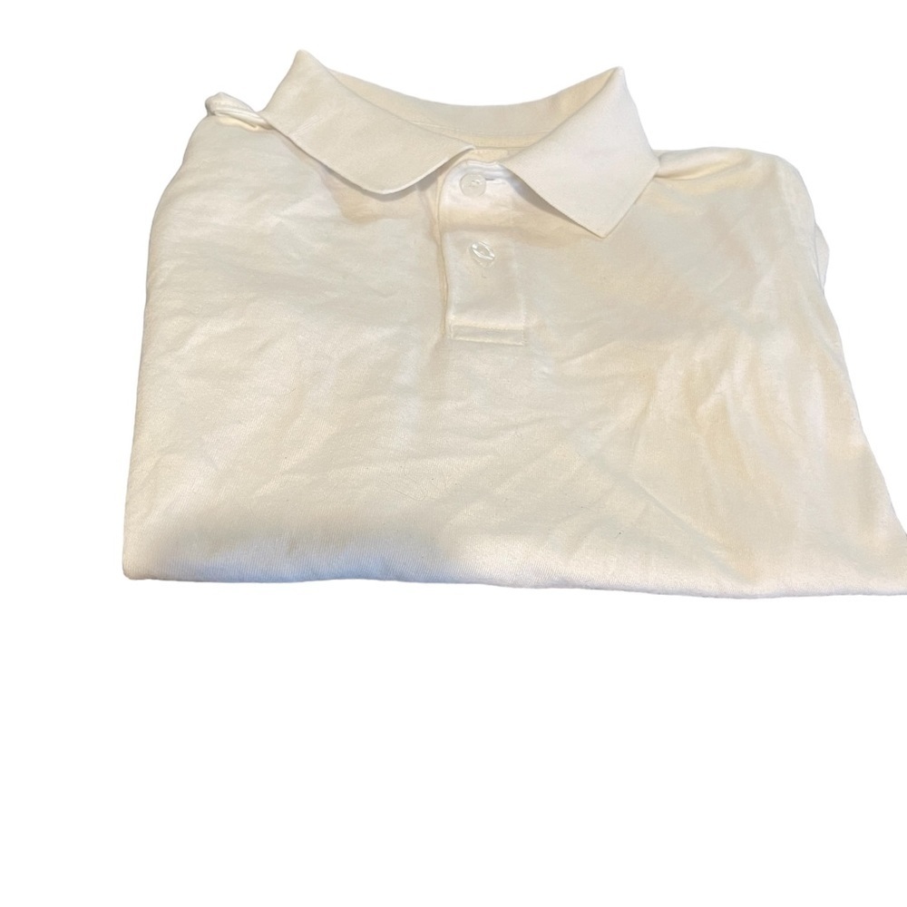 Girl’s Cat & Jack white polo short sleeve- DONATED